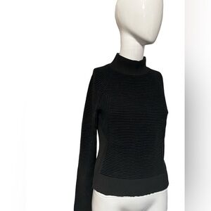 Lululemon Black Ribbed Long Sleeve Sz 6